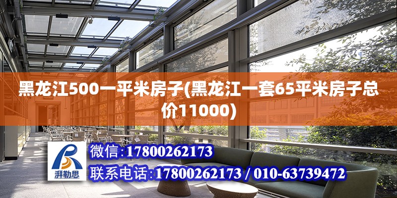 黑龙江500一平米房子(黑龙江一套65平米房子总价11000)