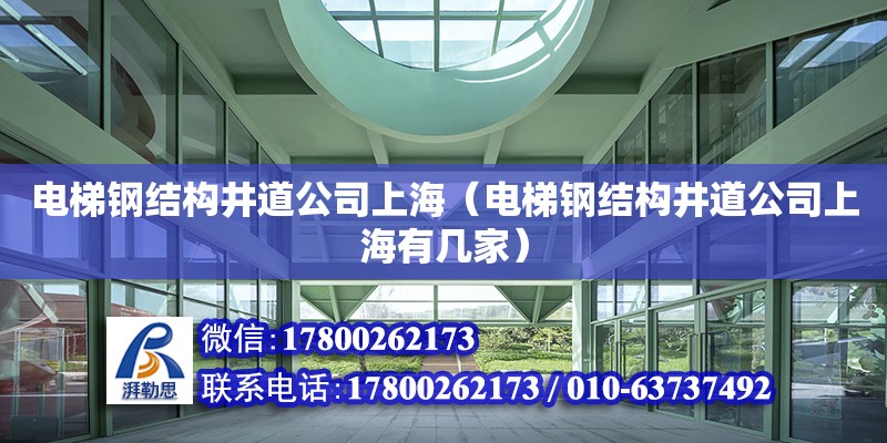 电梯钢结构井道公司上海（电梯钢结构井道公司上海有几家）