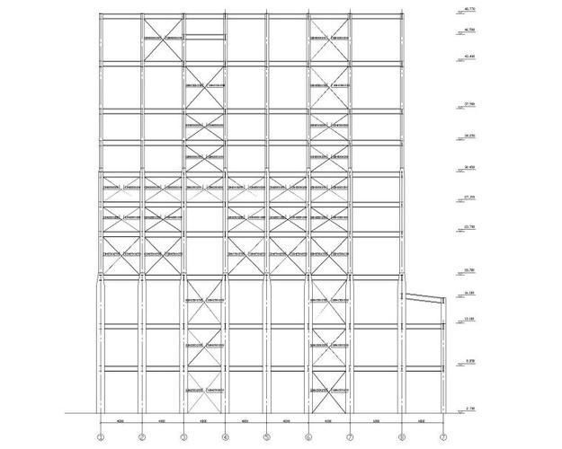 车间钢结构施工图 钢结构有限元分析设计 第4张 车间钢结构施工图 钢结构有限元分析设计 第4张