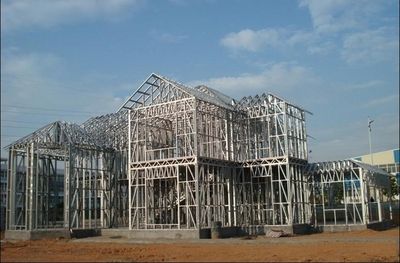 一栋钢结构房多少钱 建筑施工图施工 第3张 一栋钢结构房多少钱 建筑施工图施工 第3张