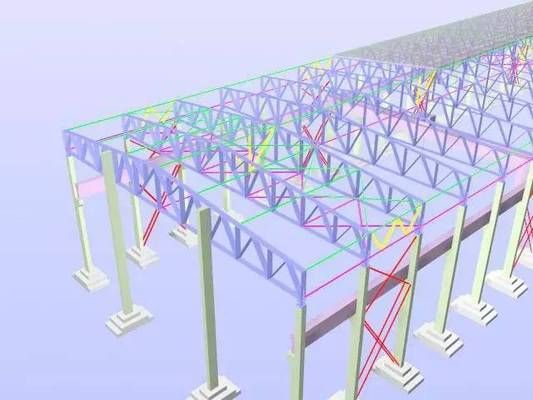 钢结构厂房基础图 结构地下室设计 第1张 钢结构厂房基础图 结构地下室设计 第1张