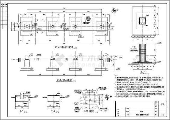 加油站钢结构罩棚施工图28米×28米（加油站钢结构罩棚施工图审批流程介绍） 钢结构有限元分析设计 第1张