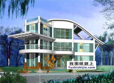 钢结构三层别墅效果图(钢结构三层别墅效果图和设计特点) 钢结构钢结构螺旋楼梯施工 第1张 钢结构三层别墅效果图(钢结构三层别墅效果图和设计特点) 钢结构钢结构螺旋楼梯施工 第1张