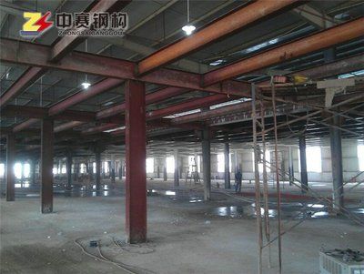 钢结构预埋板安装图片（关于钢结构预埋板安装的具体图片） 结构污水处理池设计 第3张