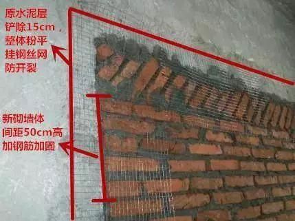 新砌墙体如何加固（新砌墙体加固方法） 结构工业钢结构施工 第3张