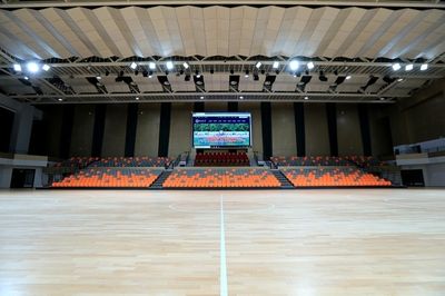 舞台钢结构施工方案(舞台钢结构施工) 钢结构网架设计 第1张 舞台钢结构施工方案(舞台钢结构施工) 钢结构网架设计 第1张