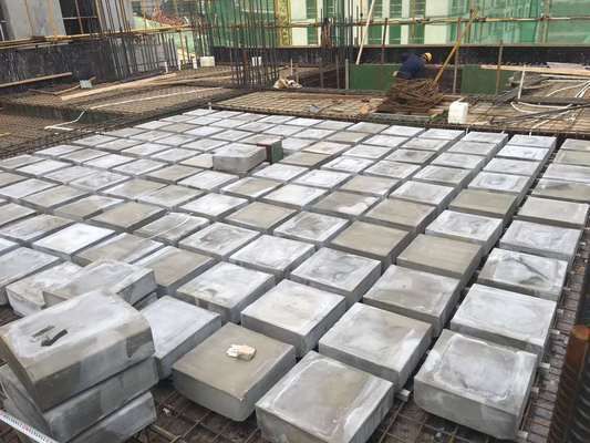 空心楼板施工 钢结构钢结构停车场施工 第1张
