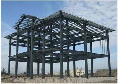 钢结构建筑厂家（北京第二建筑工程有限公司(钢结构分公司） 结构机械钢结构施工 第4张