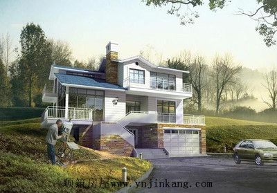 钢结构房子效果图(钢结构别墅内部布局设计钢结构住宅节能技术介绍) 结构工业钢结构设计 第1张 钢结构房子效果图(钢结构别墅内部布局设计钢结构住宅节能技术介绍) 结构工业钢结构设计 第1张
