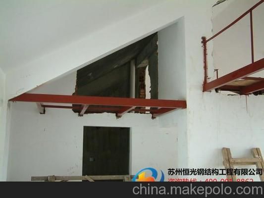 阁楼钢架施工图纸图片（阁楼钢架施工图纸） 北京网架设计 第1张