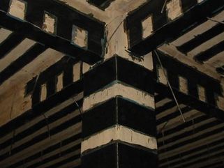 混凝土柱子强度不够加固方案(当柱子横向的承重面积不够时可以考虑使用螺栓来把连接托底板的柱子连接在一起) 建筑消防施工 第1张 混凝土柱子强度不够加固方案(当柱子横向的承重面积不够时可以考虑使用螺栓来把连接托底板的柱子连接在一起) 建筑消防施工 第1张