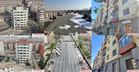 包钢小区改造 结构框架施工 第4张