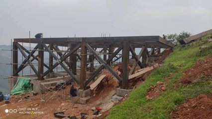 钢构观景台图片(西藏·怒江72拐峡谷观景台施工图纸展示) 建筑方案设计 第4张 钢构观景台图片(西藏·怒江72拐峡谷观景台施工图纸展示) 建筑方案设计 第4张