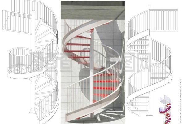 螺旋楼梯设计软件 结构机械钢结构施工 第3张 螺旋楼梯设计软件 结构机械钢结构施工 第3张