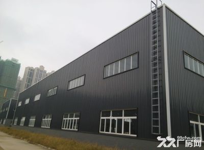 钢结构厂房鸟瞰图（钢结构厂房与环境融合案例） 钢结构框架施工 第1张