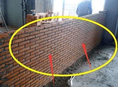 砌墙加固算一面还是两面 建筑效果图设计 第3张