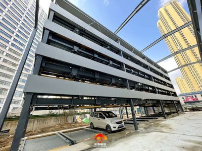 钢结构停车楼图片 结构砌体施工 第4张 钢结构停车楼图片 结构砌体施工 第4张