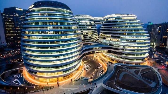 异形建筑立面图（异形建筑立面图是建筑设计中不可或缺的一部分） 结构工业装备施工 第1张