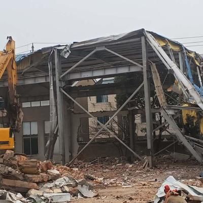 钢结构厂房拆除（钢结构厂房拆除安全规范） 结构桥梁钢结构设计 第5张