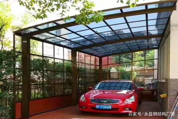 钢结构车棚施工流程 建筑效果图设计 第2张 钢结构车棚施工流程 建筑效果图设计 第2张