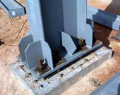 钢结构柱底板扩孔可以气割 建筑方案设计 第1张