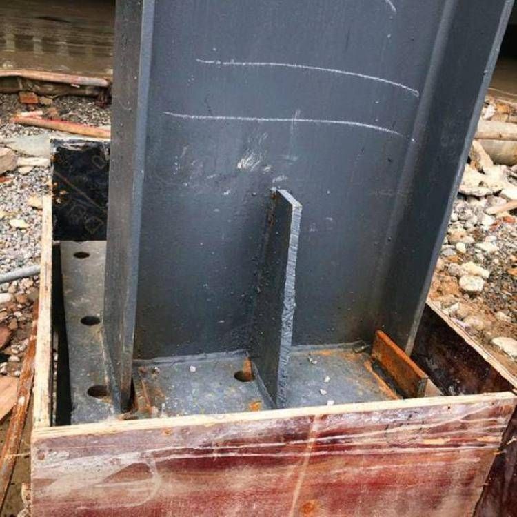 钢结构柱底板扩孔可以气割 建筑方案设计 第3张