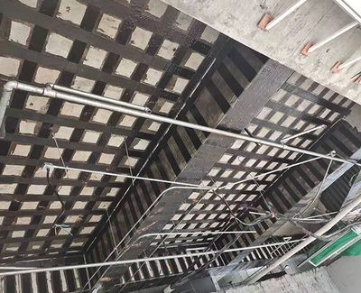北京墙体加固方案优易特设计 钢结构钢结构停车场设计 第1张