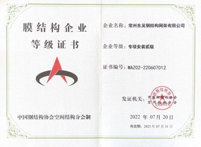网架结构资质要求(网架结构的资质要求) 钢结构网架施工 第1张 网架结构资质要求(网架结构的资质要求) 钢结构网架施工 第1张