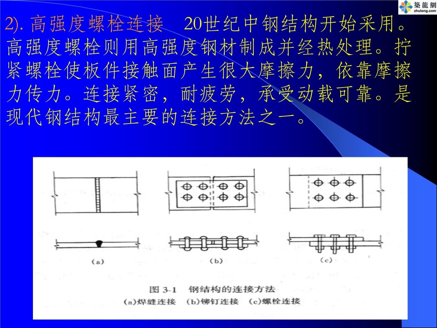 钢结构的连接包括焊接连接螺栓连接和铆钉连接(钢结构的连接) 钢结构跳台设计 第1张 钢结构的连接包括焊接连接螺栓连接和铆钉连接(钢结构的连接) 钢结构跳台设计 第1张