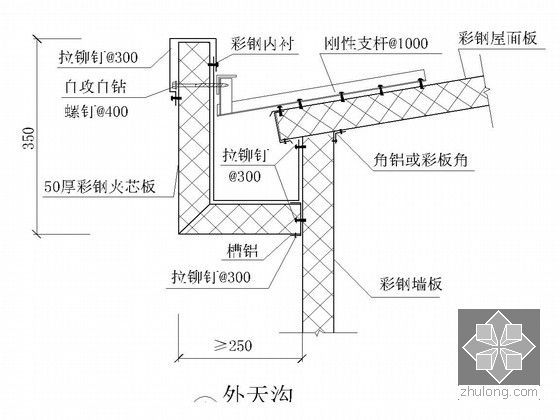 钢结构平屋面做法 结构砌体施工 第2张 钢结构平屋面做法 结构砌体施工 第2张