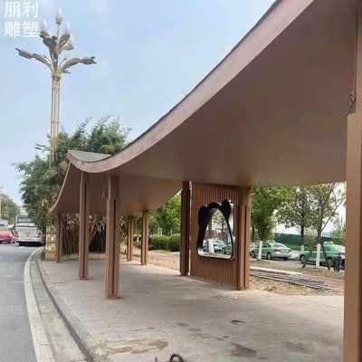 钢结构景观长廊邯郸（邯郸钢结构景观长廊） 全国钢结构厂 第1张