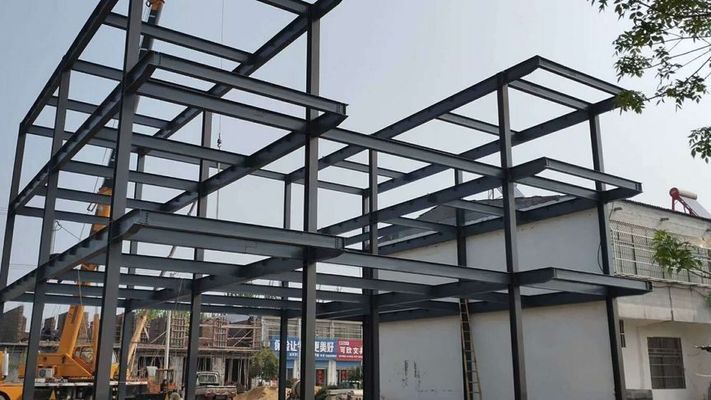 二层楼钢结构设计图 全国钢结构厂 第1张 二层楼钢结构设计图 全国钢结构厂 第1张