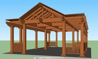 景观钢结构廊架怎么制作（景观钢结构廊架怎么做） 钢结构跳台设计 第3张