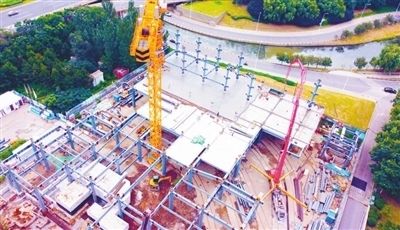 钢结构停车楼（辽宁最大的钢结构立体停车楼—世纪大厦站p+r立体停车场）