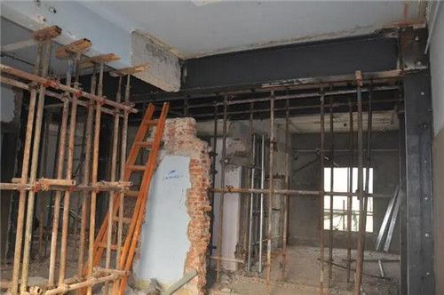 承重墙拆除后如何加固(承重墙加固前后对比) 钢结构有限元分析设计 第1张 承重墙拆除后如何加固(承重墙加固前后对比) 钢结构有限元分析设计 第1张