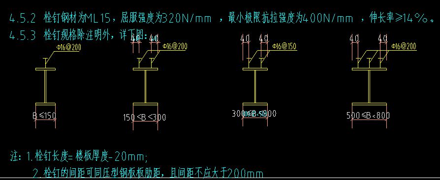 钢结构栓钉一平米几个(楼承板栓钉间距标准规范) 结构电力行业施工 第4张 钢结构栓钉一平米几个(楼承板栓钉间距标准规范) 结构电力行业施工 第4张