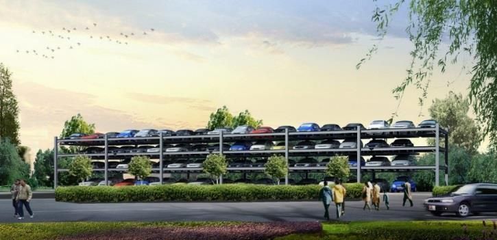 钢结构自走式停车场造价(钢结构停车场的造价受多种因素影响) 结构工业装备设计 第4张 钢结构自走式停车场造价(钢结构停车场的造价受多种因素影响) 结构工业装备设计 第4张