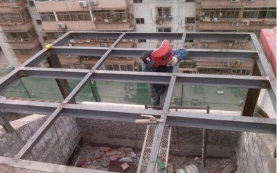 旧房加固改造施工龙腾伟业建筑工程加固 钢结构门式钢架施工 第4张