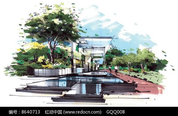 景观廊架手绘图(景观廊架手绘图在景观设计中扮演着至关重要的工具) 装饰工装施工 第2张 景观廊架手绘图(景观廊架手绘图在景观设计中扮演着至关重要的工具) 装饰工装施工 第2张