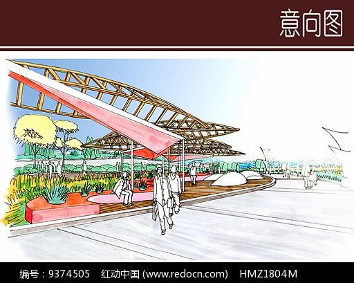 景观廊架手绘图(景观廊架手绘图在景观设计中扮演着至关重要的工具) 装饰工装施工 第1张 景观廊架手绘图(景观廊架手绘图在景观设计中扮演着至关重要的工具) 装饰工装施工 第1张