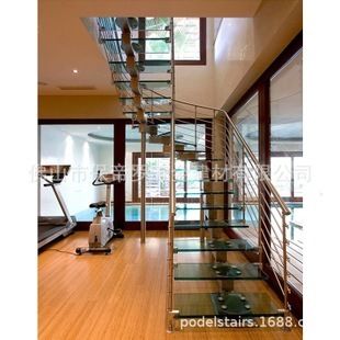钢结构楼梯效果 建筑施工图施工 第3张