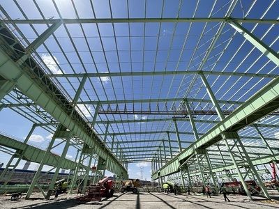 钢结构厂房建设施工流程(钢结构厂房成本控制策略,) 钢结构门式钢架施工 第5张 钢结构厂房建设施工流程(钢结构厂房成本控制策略,) 钢结构门式钢架施工 第5张
