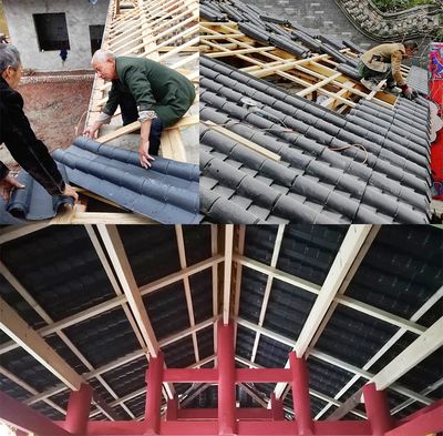 屋面瓦翻新施工工艺(屋面瓦翻新施工安全措施) 钢结构网架施工 第2张 屋面瓦翻新施工工艺(屋面瓦翻新施工安全措施) 钢结构网架施工 第2张