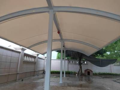 钢架停车棚多少钱一平方(常州市板桥轻钢彩板有限公司钢架彩钢棚报价250元/平米以上) 钢结构有限元分析设计 第2张 钢架停车棚多少钱一平方(常州市板桥轻钢彩板有限公司钢架彩钢棚报价250元/平米以上) 钢结构有限元分析设计 第2张