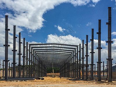 钢结构建筑厂房图片 结构地下室施工 第2张