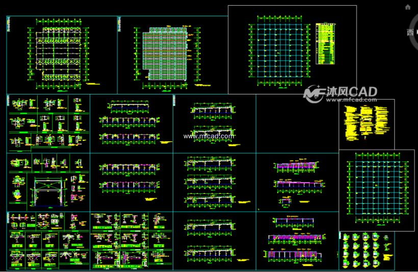 钢结构厂房建筑图(钢结构厂房建筑图包含哪些内容) 结构工业钢结构施工 第4张 钢结构厂房建筑图(钢结构厂房建筑图包含哪些内容) 结构工业钢结构施工 第4张