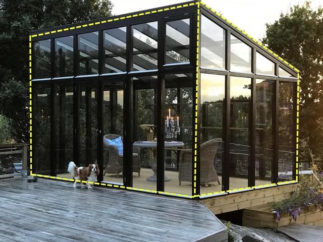 钢架结构玻璃房造价（钢架结构玻璃房施工要点） 建筑消防施工 第4张