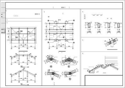 屋面梁表示方法 钢结构蹦极施工 第4张 屋面梁表示方法 钢结构蹦极施工 第4张