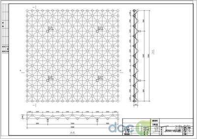 加油站罩棚设计图纸 建筑施工图施工 第5张