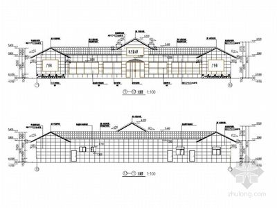 加油站罩棚设计图纸 建筑施工图施工 第3张